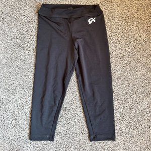 charcoal gray GK leggings - capri - Adult medium